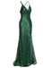 1920s V-Neck Side Slit Sequined Sling Dress