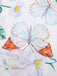 [Plus Size] Multicolor 1930s Butterfly Off Shoulder Jumpsuit