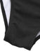 [Plus Size] Black & White 1950s Patchwork Strap Swimsuit