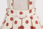 1950s Polka Dot Belt Suspender Swing Skirt
