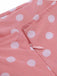 [Pre-Sale] Pink 1950s Polka Dots Floral Patchwork Dress