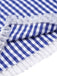 [Pre-Sale]  Blue & White 1950s Lace Patchwork Plaid Skirt