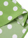 [Pre-Sale] Green 1950s Polka Dot Lace Binding Dress