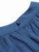 Royal Blue 1950s Halter Wrinkles Dress