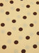 [Pre-Sale] Yellow 1940s Lapel Polka Dots Pleated Dress