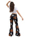 1960s Halloween Pumpkin Ghost Flare Pants