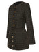 2PCS 1960s Tweed Cropped Coat & A-Line Skirt