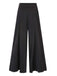 1930s High Waist Wide Leg Solid Pants