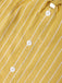 [Pre-Sale] Yellow 1950s Stripes Tie-Front Blouse