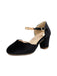 Vintage Flannelette Gold Chain High Heels