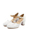 Vintage Flannelette Gold Chain High Heels