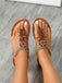 Bohemian Style Flip-Flop Tassel Sandals