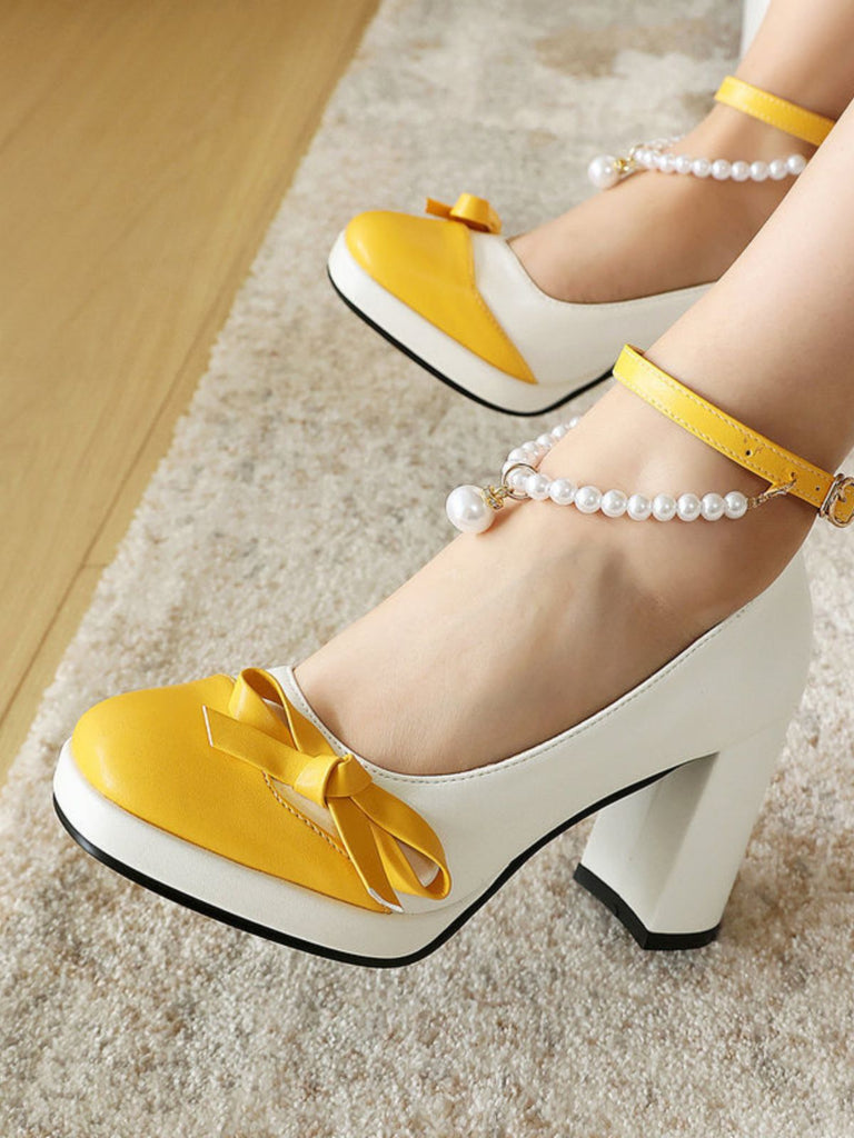 Elegant Vintage Retro Classic Shoes