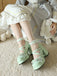 Elegant Vintage Floral Lace Shoes 15