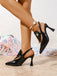 Black 1970s Vintage Shoes 7