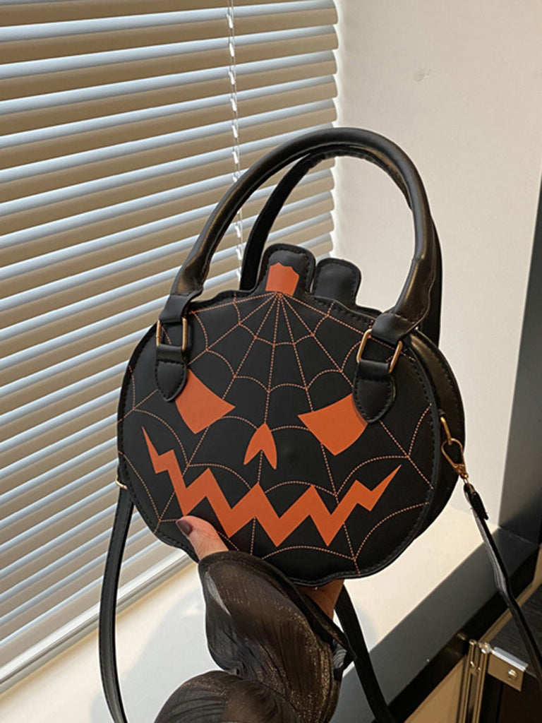 Halloween Jack O' Lantern Pumpkin Handbag