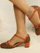 Leopard Print T Strap Mary Jane Heels 10
