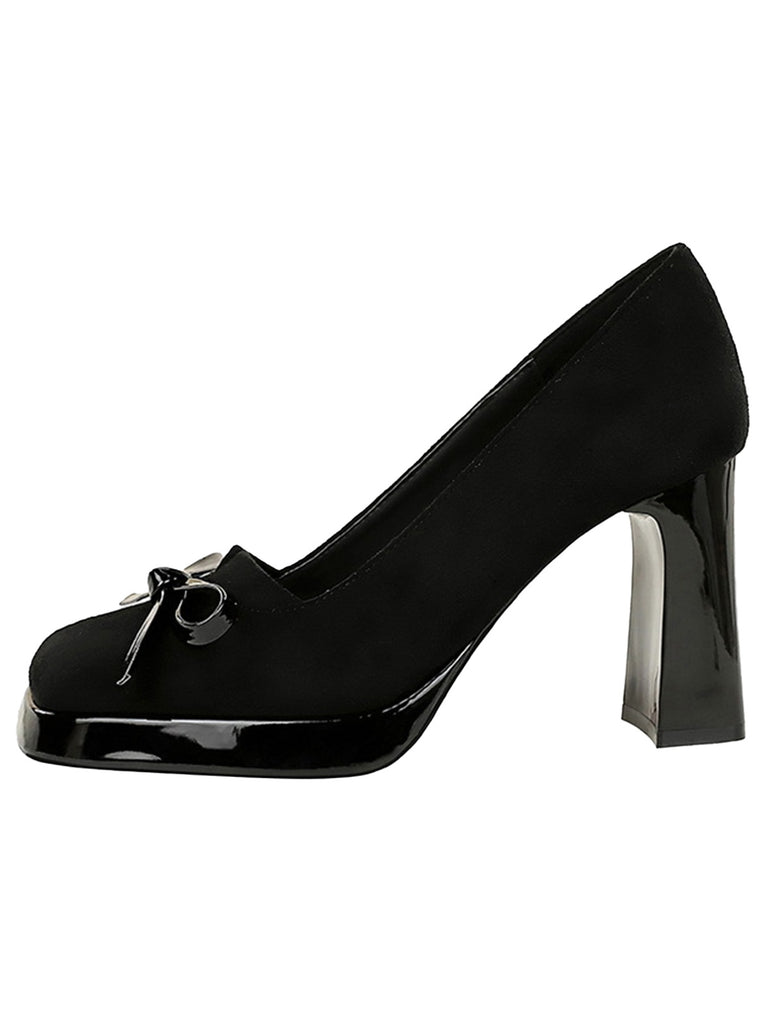 Black Bow Shoes 2