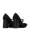 Retro Bowknot Chunky Heels Mary Jane Shoes