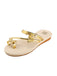 Khaki Butterfly Beach Flat Sandals