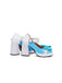Mary Jane Color Block Chunky Heel Shoes