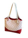 Polka Dots Patchwork Leather Tote Bag