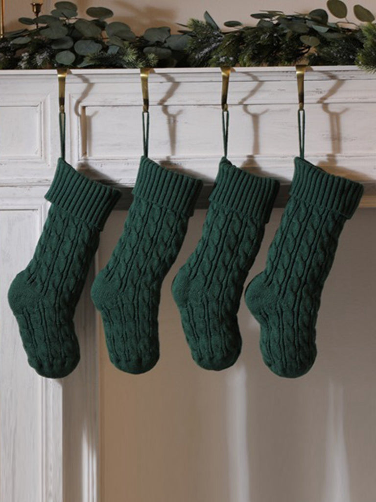 Christmas Stockings Knitted Gift Bag