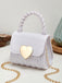 Patent Leather LOVE Handle Mini Handbag