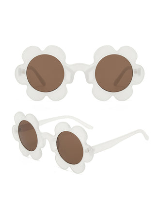 Vintage Flower Border Frame Sunglasses