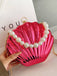 Solid Pearl Metal Shell Bag