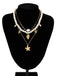 Starfish Seashell Pearl Layered Chain Necklace