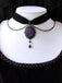 Vintage Dark Rose Victorian Gothic Necklace
