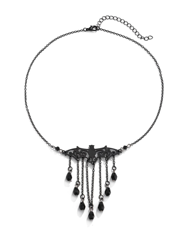 Gothic Alloy Bat Pedant Necklace