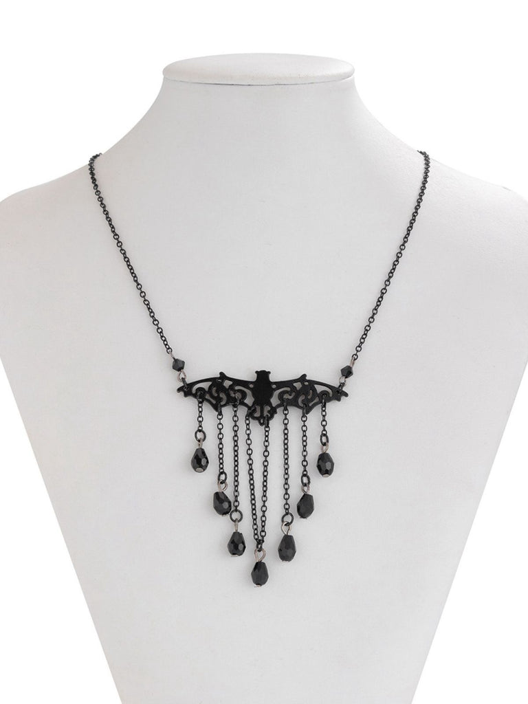 Gothic Alloy Bat Pedant Necklace