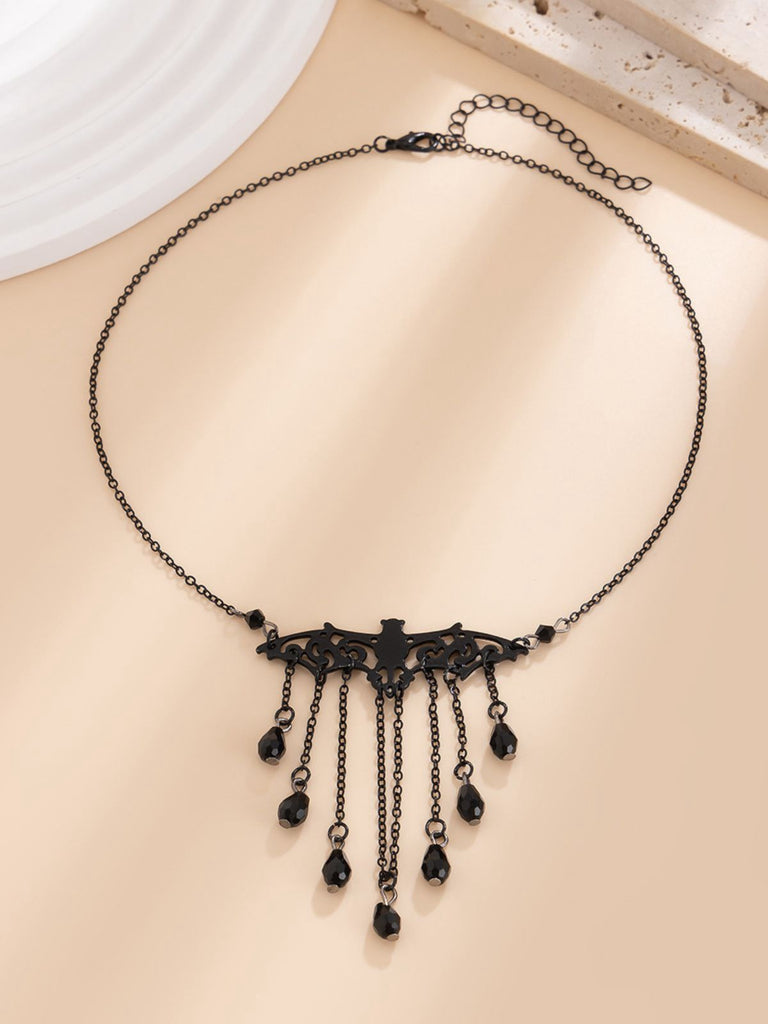 Gothic Alloy Bat Pedant Necklace