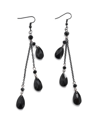Gothic Waterdrop Pendant Earrings