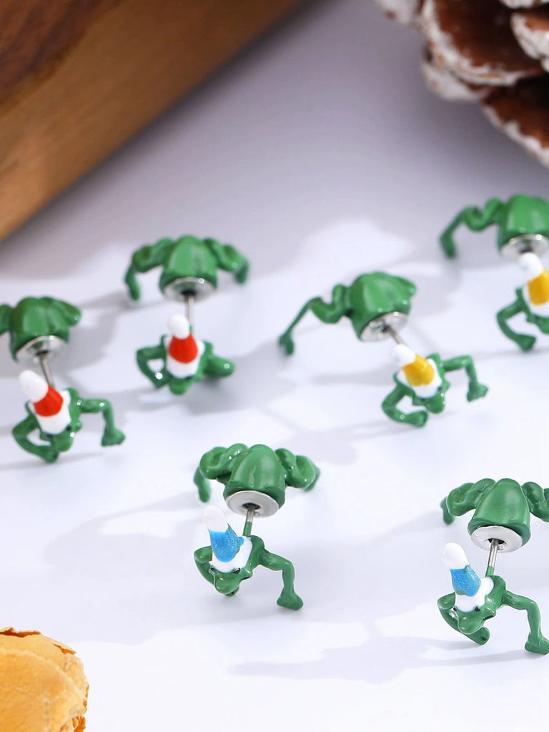 Christmas Funny Animal Earrings