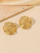 Vintage Gold Coil Hollow Alloy Earrings