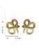 Retro Gold Knot Earrings