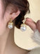 Vintage Pearl Pinecone Stud Earrings