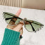 Retro Rhinestoned Cat Eye Sunglasses