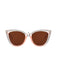 Vintage Rhinestoned Cat Eye Sunglasses