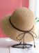 Retro Solid Crochet Knot Adjustable Sun Hat