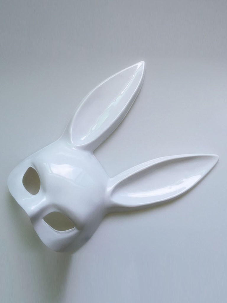 Halloween Easter Bunny Half Face Mask