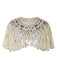 [US Warehouse] Silver 1920s Shawl Beaded Sequin Cape