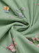 Green 1950s Floral Patchwork Vintage Dress