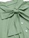 Green 1950s Floral Patchwork Vintage Dress