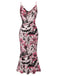 [Pre-Sale] Black 1930s Halloween Blood Fishtail Dress