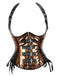 Steampunk Gothic Buckled Halter Girdle Corset