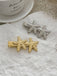 Vintage 3D Starfish Metal Hairpin